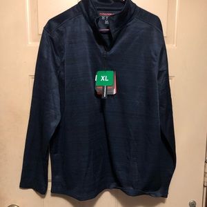 NWT Hawke & Co Men's Dark Blue Sweater